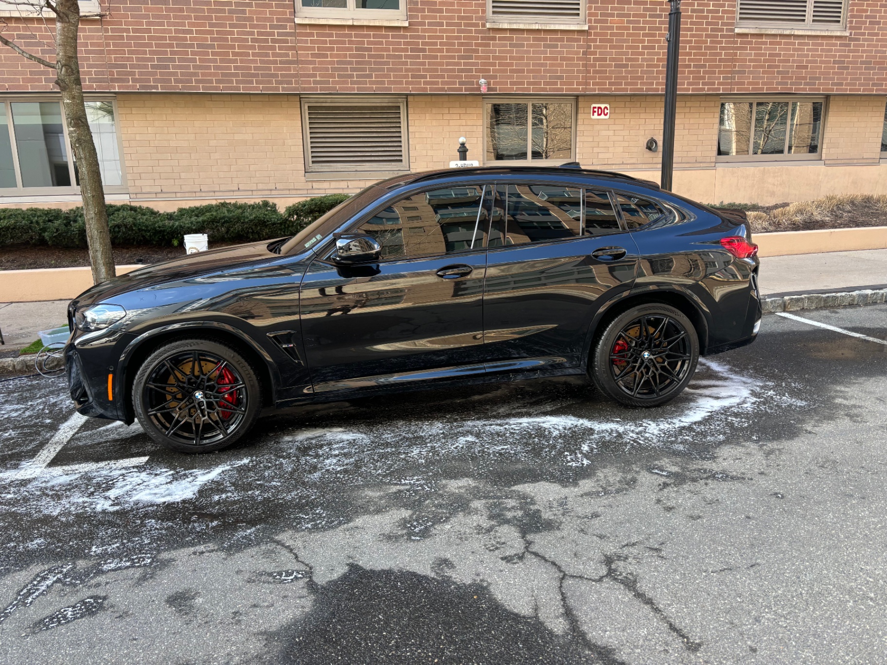 BMW X4 M — full exterior detail — after